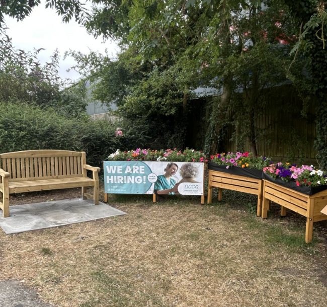 The NCCN Connection Corner with Banner