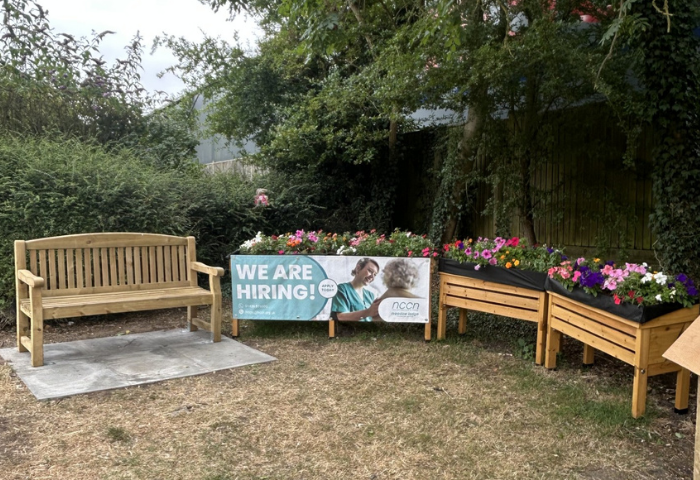 The NCCN Connection Corner with Banner